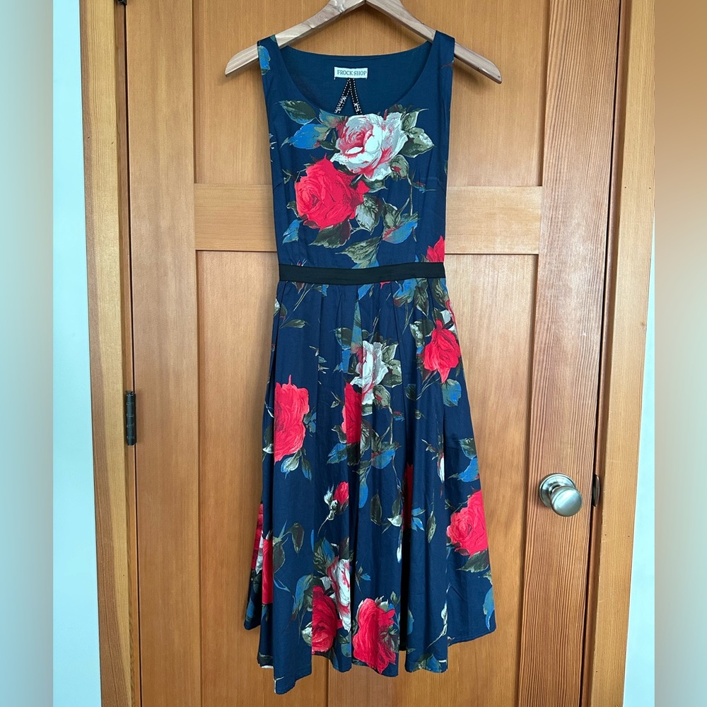 1950s Style Floral Dress